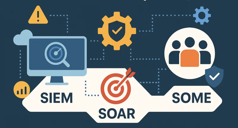 İzleme Tespit Müdahale Yetkinlikleri: SIEM, SOAR, SOME Uyumu