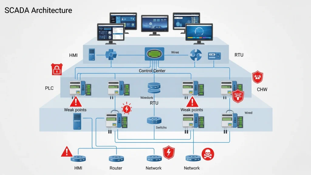 SCADA Testi: Endüstriyel Kontrol Sistemindeki Zafiyetler Nelerdir?